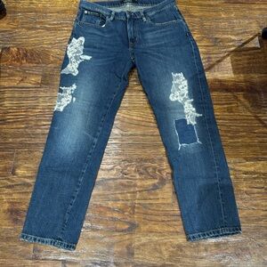 Ralph Lauren patchwork jeans
